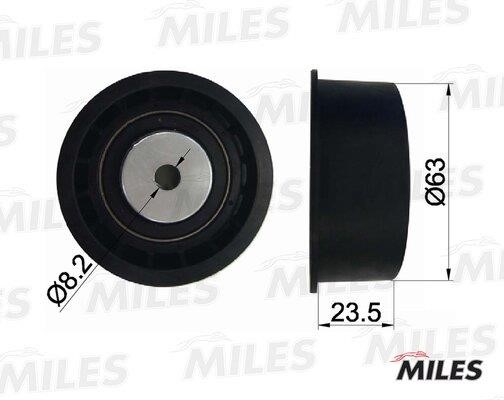 Miles AG02038 Tensioner pulley, timing belt AG02038