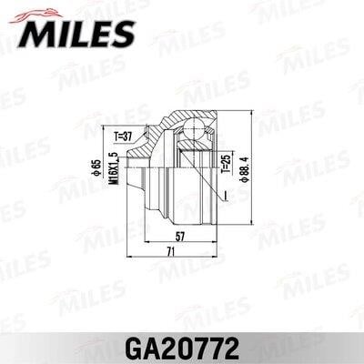 Miles GA20772 Joint kit, drive shaft GA20772