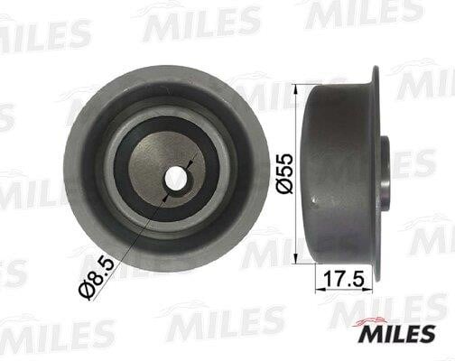 Miles AG02040 Tensioner pulley, timing belt AG02040