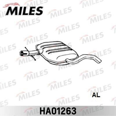 Miles HA01263 Middle Silencer HA01263