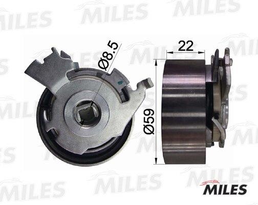 Miles AG02025 Tensioner pulley, timing belt AG02025