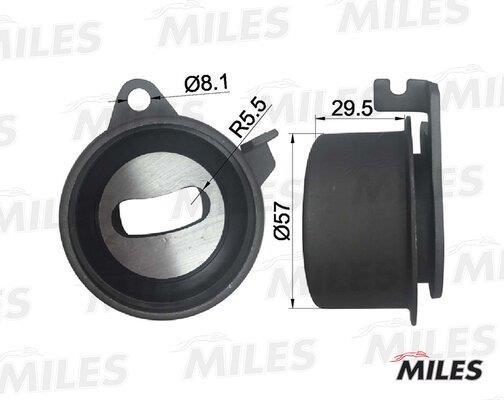Miles AG02011 Tensioner pulley, timing belt AG02011