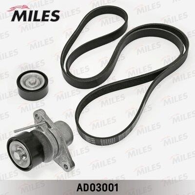 Miles AD03001 Drive belt kit AD03001