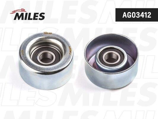 Miles AG03412 Tensioner pulley, v-ribbed belt AG03412
