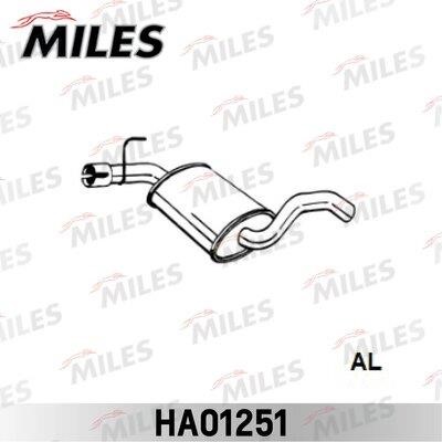 Miles HA01251 Middle Silencer HA01251