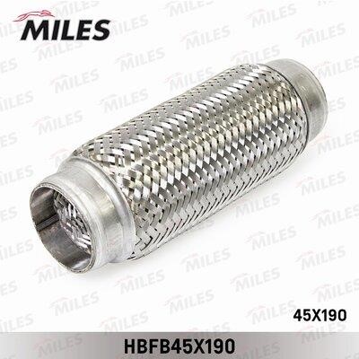 Miles HBFB45X190 Flex Hose, exhaust system HBFB45X190
