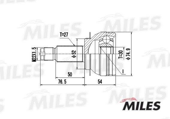 Miles GA20424 Joint kit, drive shaft GA20424