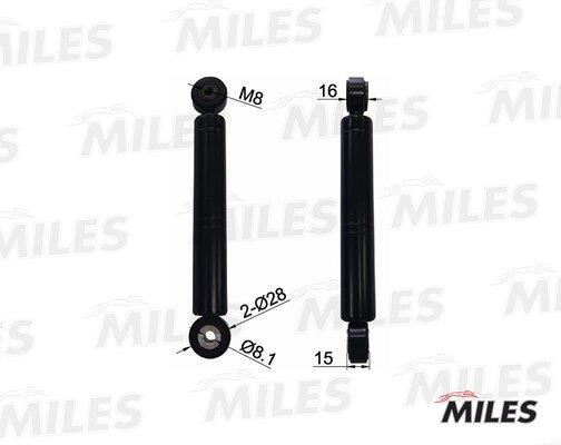 Miles AG00059 Belt tensioner damper AG00059