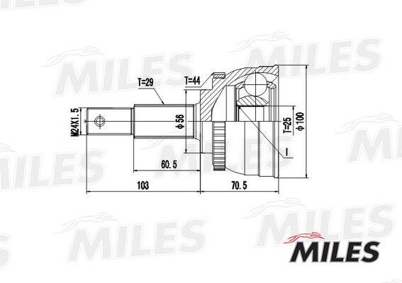Miles GA20340 Joint kit, drive shaft GA20340