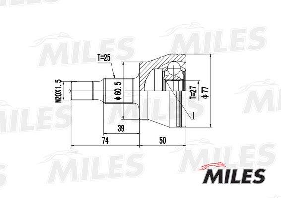 Miles GA20242 Joint kit, drive shaft GA20242