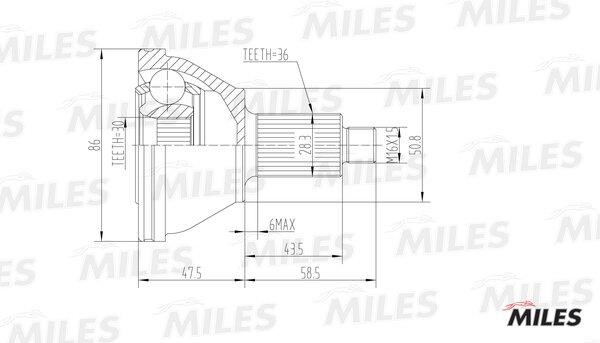 Buy Miles GA20019 at a low price in United Arab Emirates!