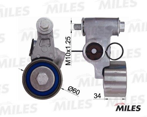 Miles AG01001 Tensioner pulley, timing belt AG01001