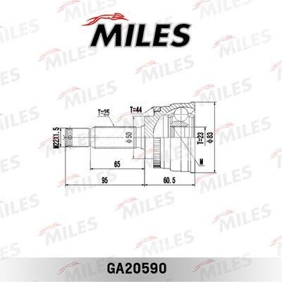 Miles GA20590 Joint, drive shaft GA20590