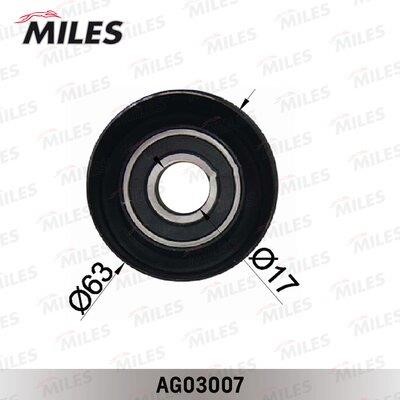 Miles AG03007 Idler roller AG03007