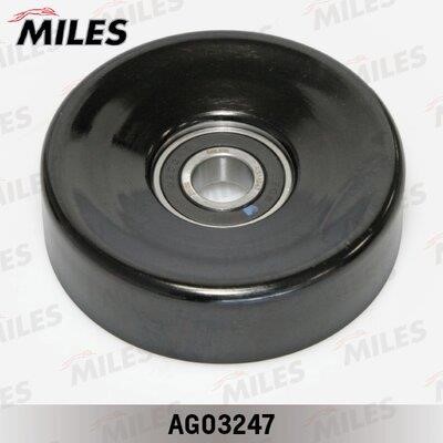Miles AG03247 Tensioner pulley, v-ribbed belt AG03247