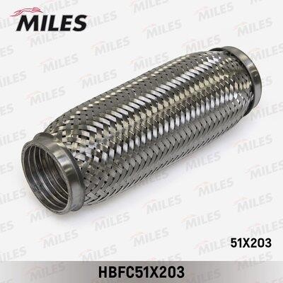 Miles HBFC51X203 Flex Hose, exhaust system HBFC51X203