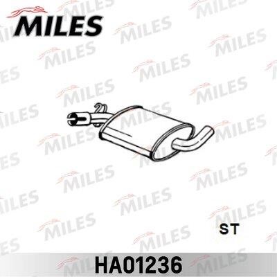 Miles HA01236 Middle Silencer HA01236