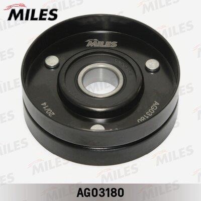 Miles AG03180 Idler roller AG03180