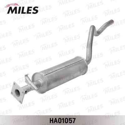 Miles HA01057 Middle Silencer HA01057