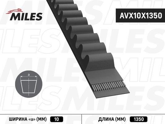 Miles AVX10X1350 V-belt AVX10X1350