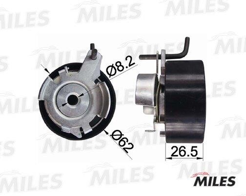 Miles AG02009 Tensioner pulley, timing belt AG02009