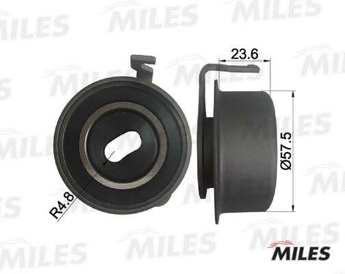 Miles AG02052 Tensioner pulley, timing belt AG02052