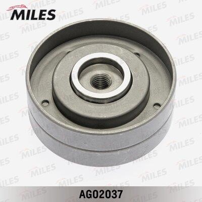 Miles AG02037 Tensioner pulley, timing belt AG02037