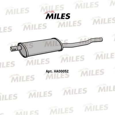 Miles HA00052 End Silencer HA00052