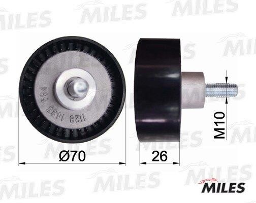 Miles AG03054 Bypass roller AG03054