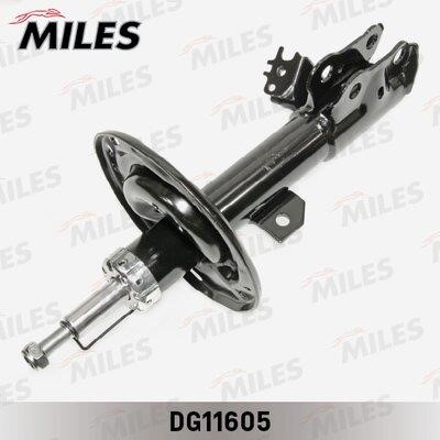 Miles DG21605 Front right gas oil shock absorber DG21605