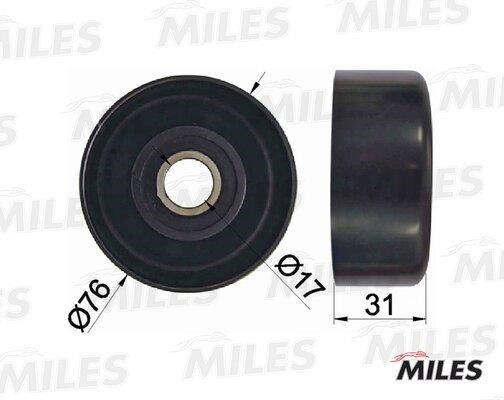 Miles AG03014 Idler roller AG03014