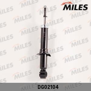 Miles DG02104 Rear oil and gas suspension shock absorber DG02104