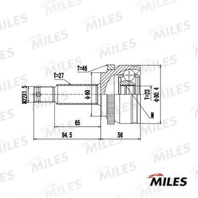 Miles GA20691 Joint kit, drive shaft GA20691