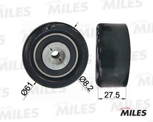 Miles AG02019 Tensioner pulley, timing belt AG02019