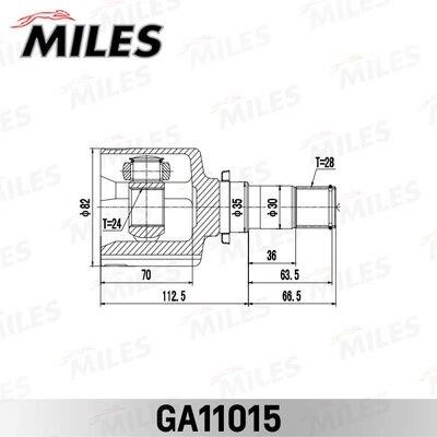 Miles GA11015 Joint kit, drive shaft GA11015