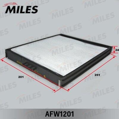 Miles AFW1201 Filter, interior air AFW1201