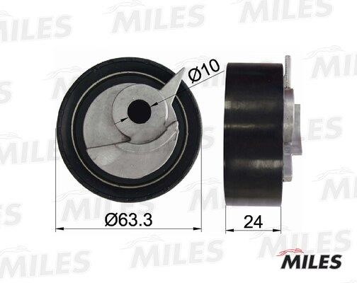 Miles AG02064 Tensioner pulley, timing belt AG02064