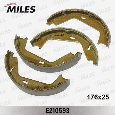 Miles E210593 Parking brake shoes E210593