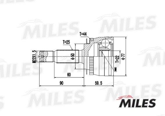 Miles GA20181 Joint kit, drive shaft GA20181