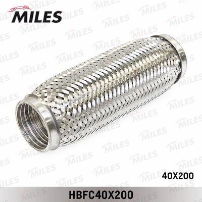 Miles HBFC40X200 Corrugated Pipe, exhaust system HBFC40X200