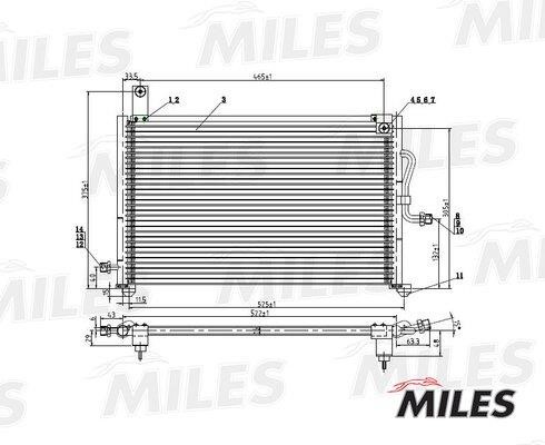 Miles ACCB016 Cooler Module ACCB016