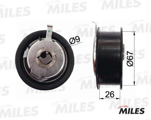 Miles AG02044 Tensioner pulley, timing belt AG02044