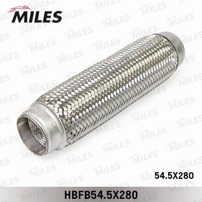 Miles HBFB545X280 Flex Hose, exhaust system HBFB545X280