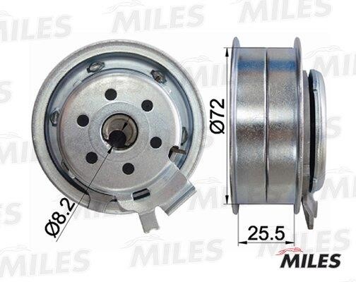 Miles AG02012 Tensioner pulley, timing belt AG02012
