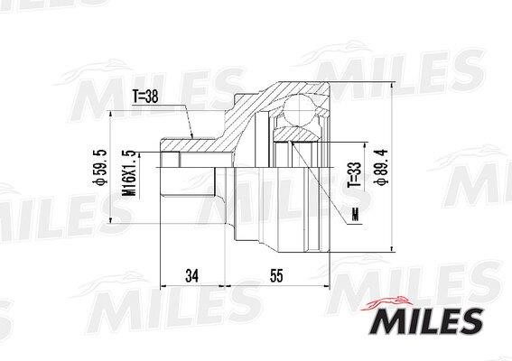 Buy Miles GA20031 at a low price in United Arab Emirates!