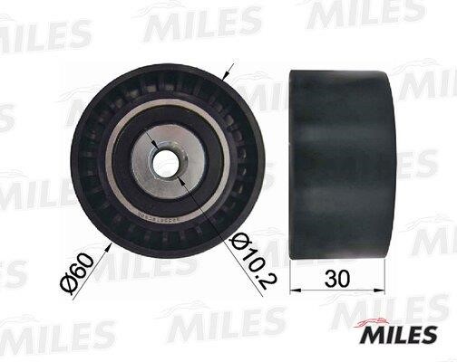 Miles AG02081 Tensioner pulley, timing belt AG02081