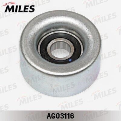 Miles AG03116 Idler roller AG03116