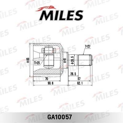 Miles GA10057 Joint, drive shaft GA10057