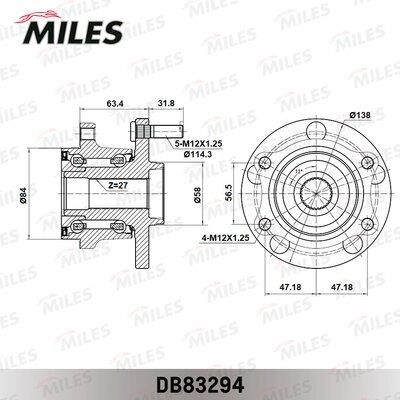 Miles DB83294 Wheel bearing kit DB83294