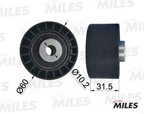 Miles AG02079 Tensioner pulley, timing belt AG02079